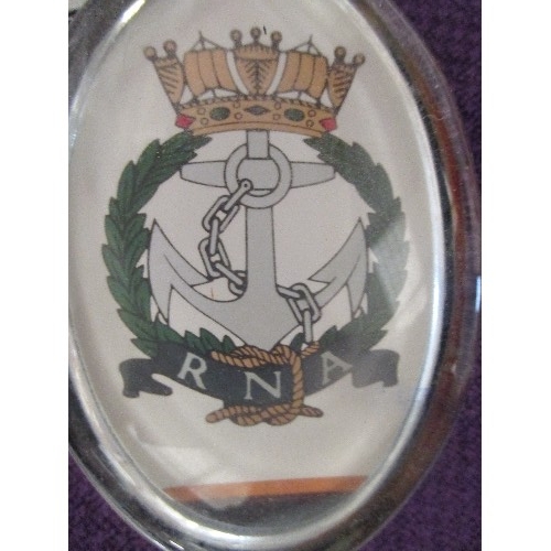 109 - COLLECTION OF 7 PAPERWEIGHTS. SOME ROYAL NAVAL ASSOCIATION