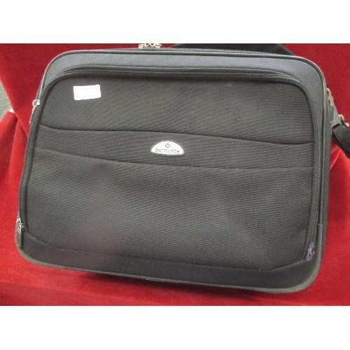 148 - SAMSONITE DOUBLE LAPTOP CASE.