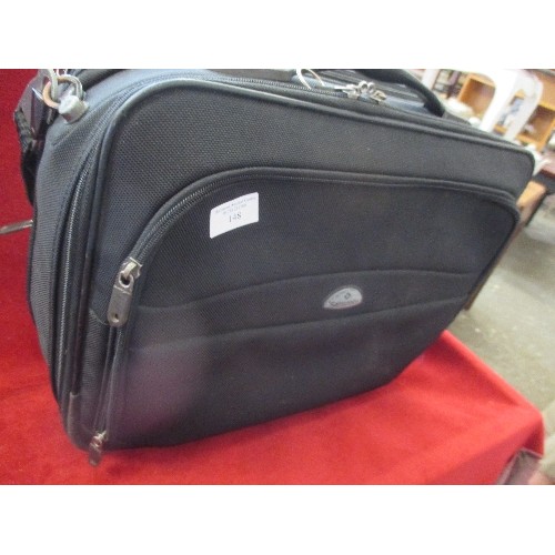 148 - SAMSONITE DOUBLE LAPTOP CASE.