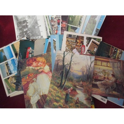 196 - COLLECTION OF VINTAGE POSTCARDS.