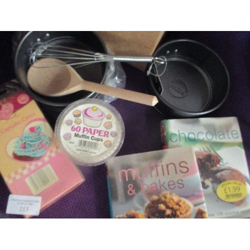 213 - BAKING AT HOME KIT. NEW & BOXED.