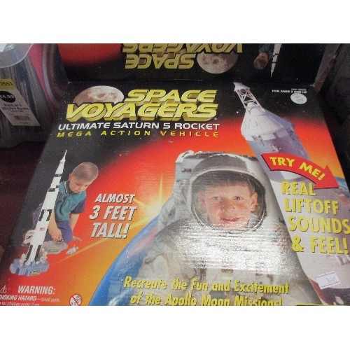 274 - SPACE VOYAGERS SATURN 5 ROCKET - AGES 5 AND UP - BY ACTION PRODUCTS - BOXED