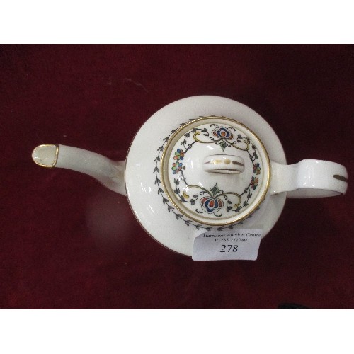 278 - ELEGANT AYNSLEY COFFEE POT