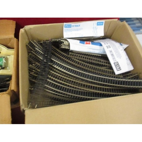 328 - 2 BOXES OF PECO SETRACK - TRAIN TRACK