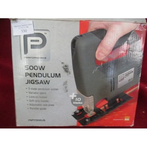 330 - 500W PENDULUM JIGSAW WITH BOX