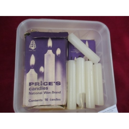 335 - BOX OF PRICE'S CANDLES