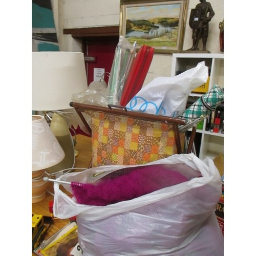 406 - GOOD MIXED LOT OF VARIED ITEMS- EVERYTHING ON THE SHELF (NOT ITEMS ON BACK WALL!!).  INC FOOTBALL DV... 