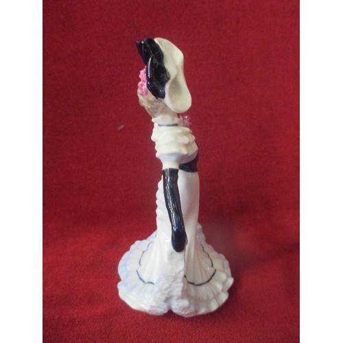 9 - COALPORT LADY GRACE SMALL FIGURINE WITH COA