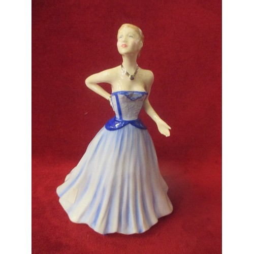 14 - ROYAL DOULTON LADY OF THE YEAR 2002 MOONLIGHT GAZE FIGURINE