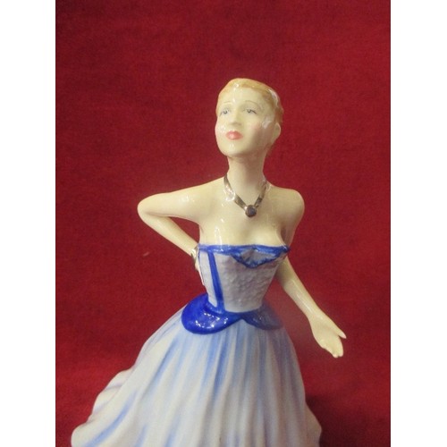 14 - ROYAL DOULTON LADY OF THE YEAR 2002 MOONLIGHT GAZE FIGURINE