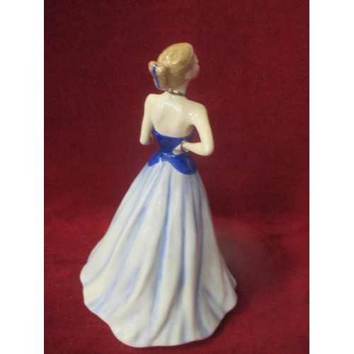 14 - ROYAL DOULTON LADY OF THE YEAR 2002 MOONLIGHT GAZE FIGURINE