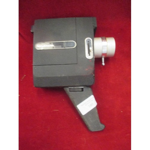 129A - VINTAGE SUPER 8 ZOOM 110. BOOTS CINE CAMERA/MOVIE PROJECTOR.