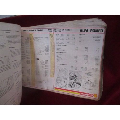 246 - AUTODATA CAR SERVICE GUIDE. 1980/81