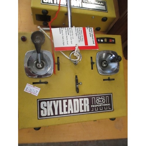 269 - TWO SKYLEADER REMOTE CONTROLS FOR BOATS / PLANES WITH CRYSTALS