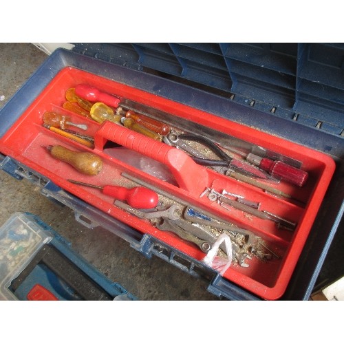 455 - 2 X TOOL BOXES FULL OF HAND TOOLS