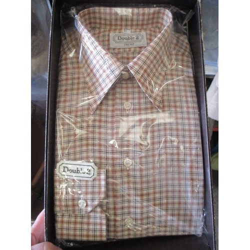 478 - 8 X GENTS QUALITY BRAND NEW SHIRTS - CASUAL AND FORMAL. INCLUDES CLYDELLA 80% COTTON, 20% WOOL ENGLI... 