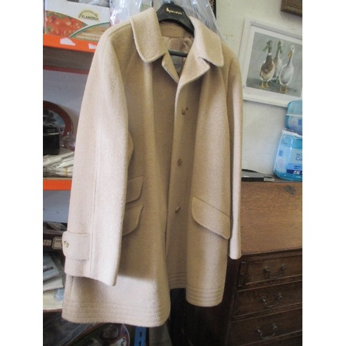 479 - LOVELY QUALITY LADIES AQUASCUTUM REGENT STREET, COAT - 80% CAMELHAIR AND 20% WOOL - VERY GOOD COND -... 