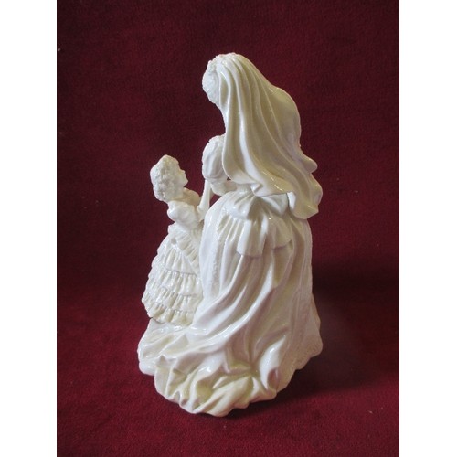 7 - ROYAL WORCESTER LIMITED EDITION PORCELAIN FIGURE 