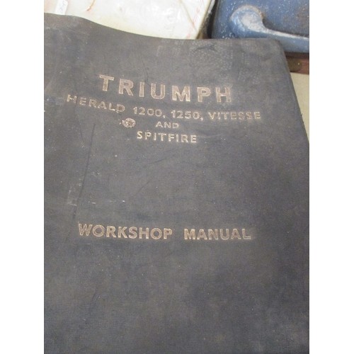 322A - VINTAGE WORKSHOP MANUALS INC TRIUMPH HERALD, JAWA OWNER'S HANDBOOK 350 - 1973, ENOTS TUBE FITTINGS A... 