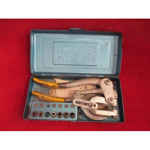 78 - ROPER WHITNEY PUNCH KIT IN METAL CASE