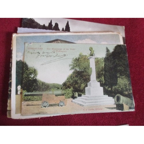 84 - COLLECTION OF VINTAGE POSTCARDS INC WW1 1914 FRENCH POSTCARD, SNOWDON, WATERLOO ETC