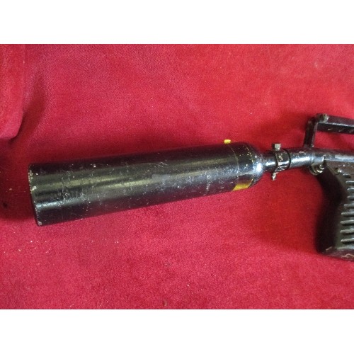 147 - PAINTBALL GUN WITH CANNISTER MARKED 