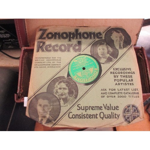 270 - BOX OF 78 RPM RECORDS INC 