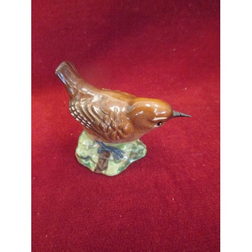 64 - BESWICK WREN - RESTORATION TO BEAK