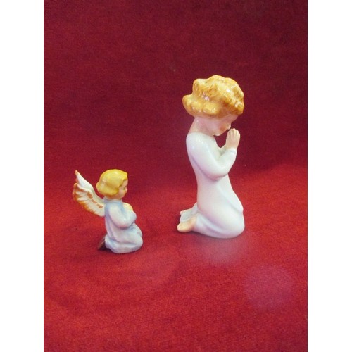 13 - RARE CHRISTOPHER ROBIN BONE CHINA FIGURINE BY GAINSBOROUGH, ADDERLEY FLORAL, MADE IN ENGLAND - 11CM,... 