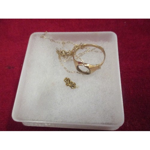 27B - 9Ct GOLD SCRAP 2.41Gr