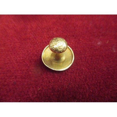 27A - 18Ct SHIRT STUD 1.97Gr IN WEIGHT