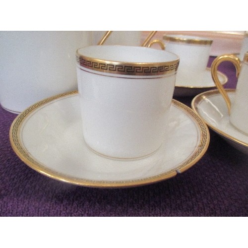 175E - VERY FINE QUALITY MID CENTURY LIMOGES COFFEE SERVICE MARKED 