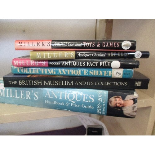 75 - MILLERS & OTHER, ANTIQUE COLLECTORS BOOKS. X 6