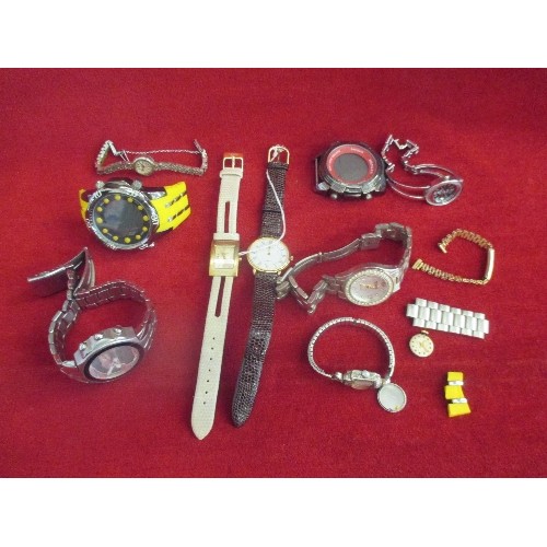 76A - BOX OF WATCHES, FOR SERVICE & REPAIR.