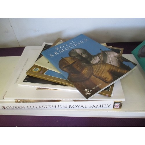 86 - COLLECTION OF ROYAL BOOKS, INCLUDES LARGE DORLING KINDERSLEY HARDBACK 'QUEEN ELIZABETH II & THE ROYA... 