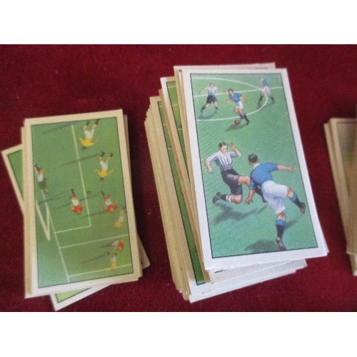 51 - COLLECTION OF APPROX 200 VINTAGE CHINESE CIGARETTE CARDS - FOOTBALL PLAYERS