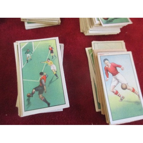 51 - COLLECTION OF APPROX 200 VINTAGE CHINESE CIGARETTE CARDS - FOOTBALL PLAYERS