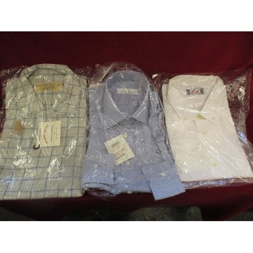 125 - 3 BRAND-NEW ITALIAN DESIGNER SHIRTS. UGO COLELLA AND DESIREE.