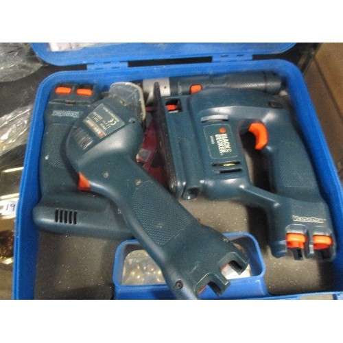 187 - BLACK & DECKER VERSA-PAK, IN CARRY CASE AND WITH INSTRUCTIONS ETC.