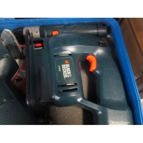 187 - BLACK & DECKER VERSA-PAK, IN CARRY CASE AND WITH INSTRUCTIONS ETC.