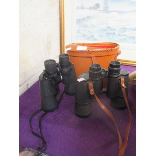 167 - 2 PAIRS OF BINOCULARS, INCLUDING BOOTS 10 X 50, TRONIC A/F.