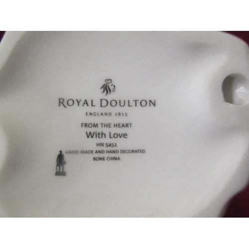 5 - ROYAL DOULTON BONE CHINA FIGURINE 