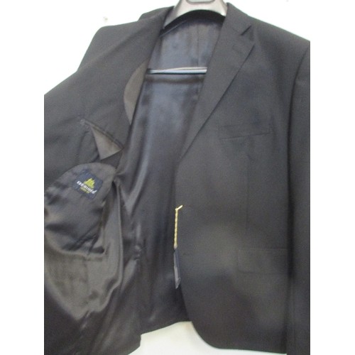 260 - BRAND NEW ITALIAN DESIGNER FORMAL JACKET BY DESIREE. BLACK. 100% WOOL. NATURAL COLOUR. 40