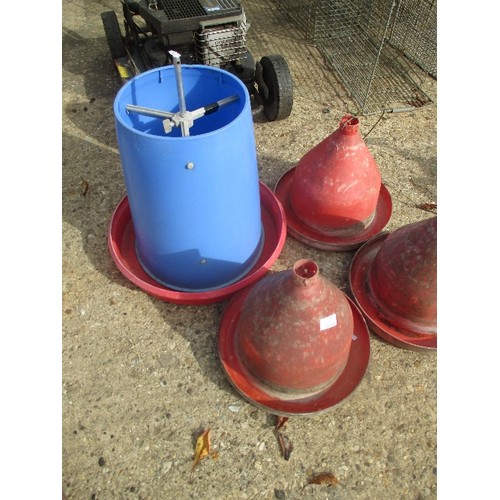 540 - 4 CHICKEN FEEDERS