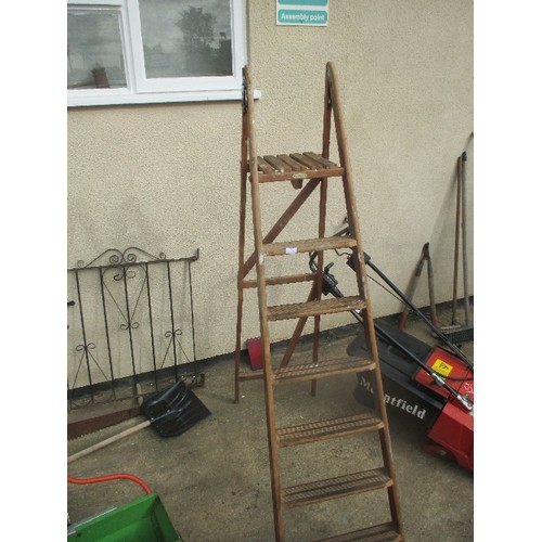 549 - WOODEN LADDER BY TWYFORD PRODUCTS