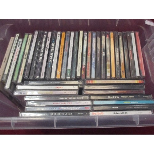 97B - BOX OF CD'S, INDIE MUSIC AND ROCK.