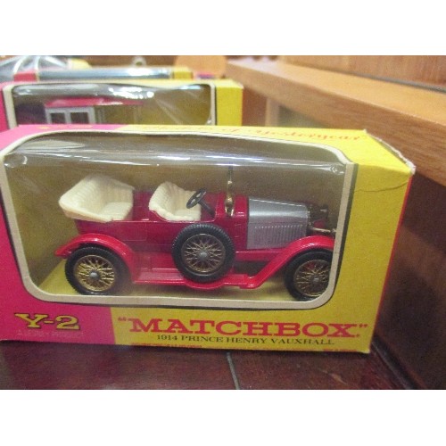 273 - 8 X MATCHBOX MODELS OF YESTERYEAR IN BOXES