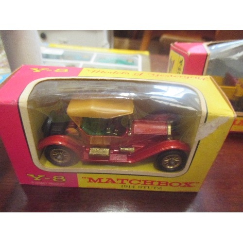 273 - 8 X MATCHBOX MODELS OF YESTERYEAR IN BOXES