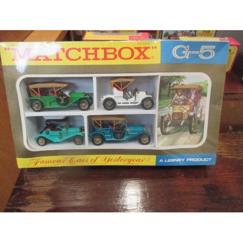 315 - MATCHBOX G-5 FAMOUS CARS OF YESTERYEAR - A LESNEY PRODUCT