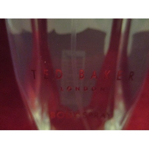 150 - PERFUME/EAU DE TOILETTE. INC CHOE NARCISSE, TED BAKER [WITH LIPSTICK & LIP-BALM] & CERRITI 1881. APP... 